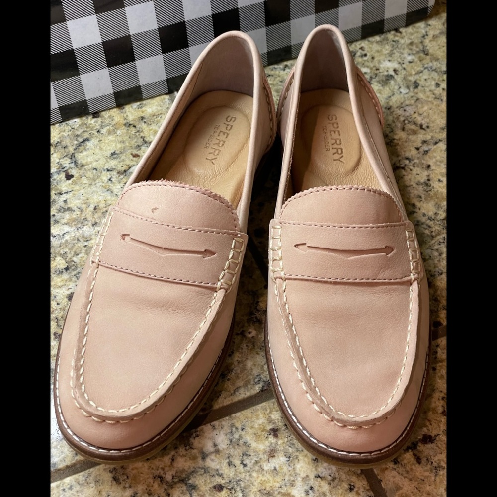 Sperry Women's Tan Loafers - Picture 2 of 6